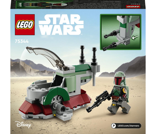 LEGO Star Wars 75344 Mikromyśliwiec kosmiczny Boby Fetta - 1091281 - zdjęcie 5